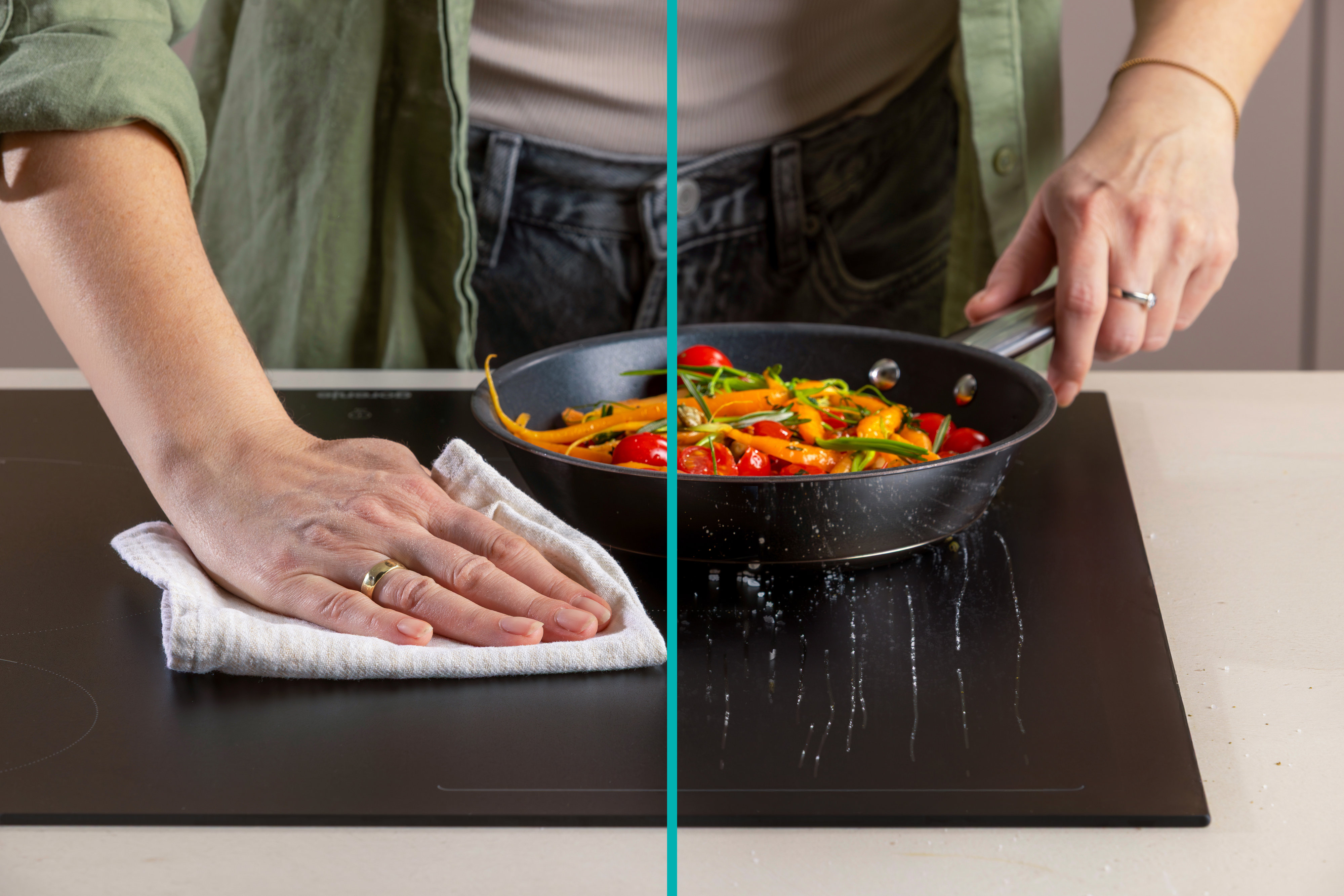 Gorenje Gorenje InfiniteMatt Kochfeld kratzresistente matte Oberfläche leicht zu reinigen