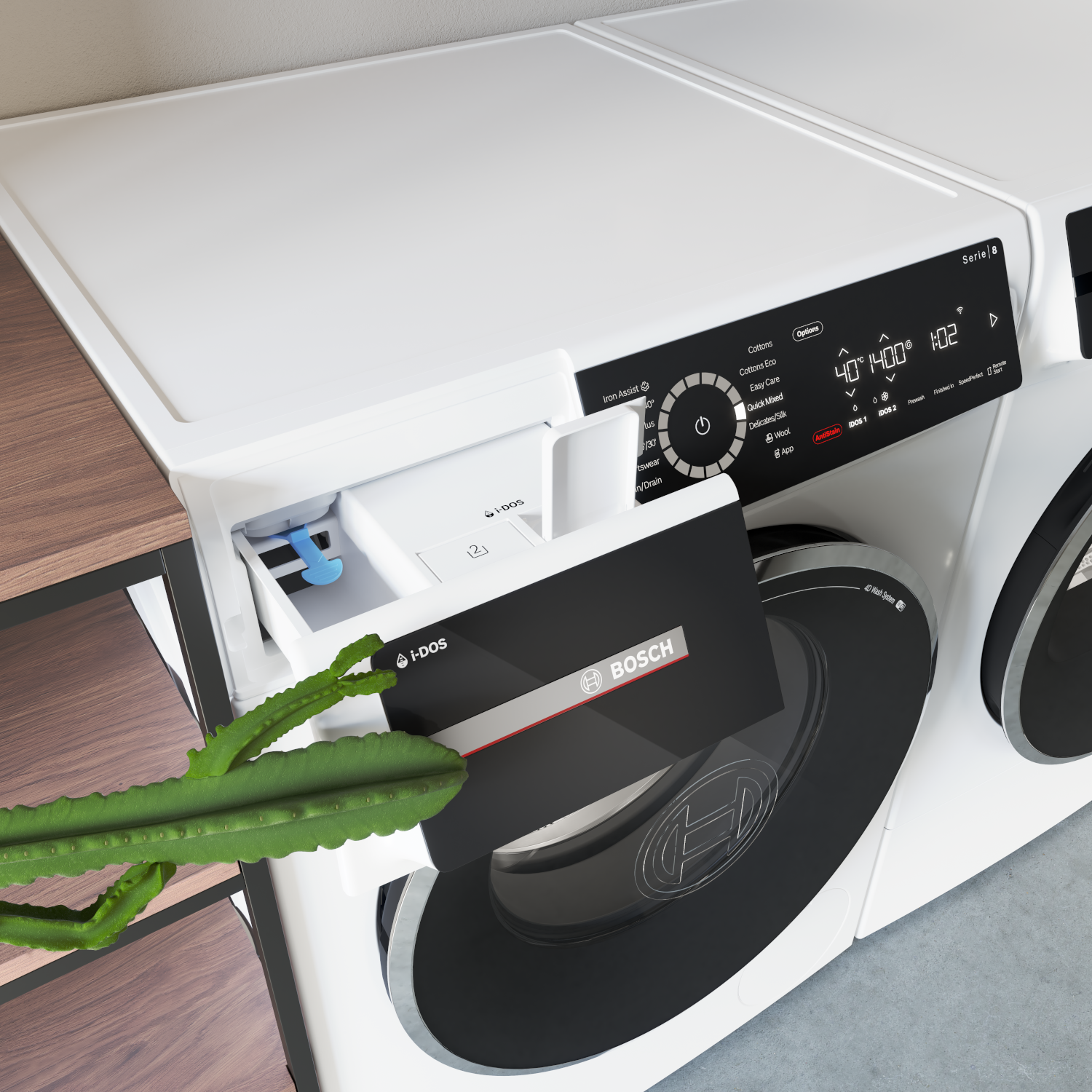 Bosch Serie 8 Waschmaschine i-DOS